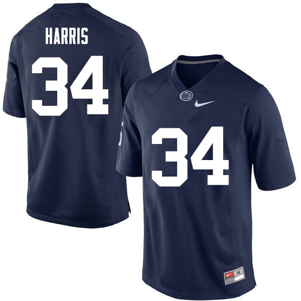 NCAA Nike Men's Penn State Nittany Lions Franco Harris #34 College Football Authentic Navy Stitched Jersey TLV5198QS